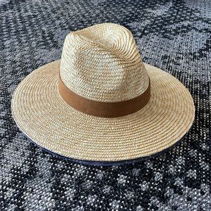 GIGI PIP ISLA STRAW FEDORA - NATURAL NWT